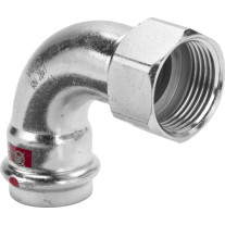 Viega Prestabo Bogen 90 Grad mit SC-Contur 1114.5 in 22mm x Rp3/4 601324