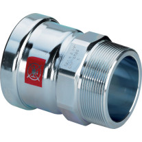 Viega Übergangsstück Prestabo XL 1111XL in 64,0mm x R2 1/2Stahl verzinkt 629960