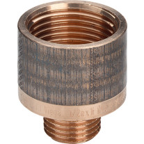 Viega Reduzierstück Rotguss 3242 rund in R1 1/4 x Rp1 1/2 650865