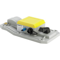 Viega Grundfix Plus Control-Rückstauverschlussdeckel 4987.418 in 150mm Kunststoff grau 667856