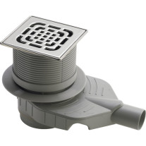 Viega Bodenablauf Advantix Top 4914.11 in DN50 Kunststoff grau 669218