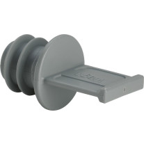 Viega Verschlussstopfen Raxofix 5359.1 in 32mm Kunststoff grau 678760