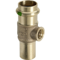 Viega Sanpress T-Stück mit SC-Contur 2217.4 in 22mm x G1/4 x 22mm 705619