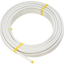 Viega Rohr Sanfix FOSTA 2102 in 25mm Ring 50m Kunststoff weiß 714611