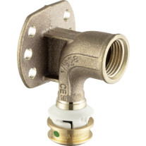 Viega Wandscheibe mit SC Raxofix DN10 5325.51 in DN10 x Rp1/2 781491