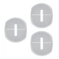 Viessmann Abdeckrosette QKP Für PK3, 3 Stück 7183242