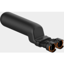 Viessmann Luftdurchlassgehäuse gerade R75 7377351