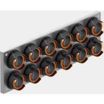 Viessmann Anschlussplatte 12-fach R75 XL 7377382