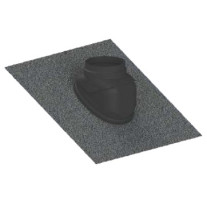 Viessmann Universal-Dachpfanne D=125 schwarz 7452499