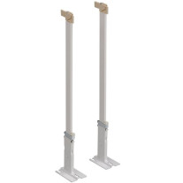 Viessmann Standkonsolen für Montage auf Rohfußboden Für Profilheizkörper Typ 20, 21, 22, 33 und Bauhöhen 30 bis 95,5 cm verkehrsweiß RAL 9016 7729072