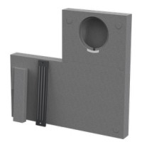 Viessmann Montageelement Fensterlaibung anthrazit Abluft  für Vitovent 50-D 7973312