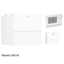 Viessmann Paket Vitovent 300-W 325m³ mit Flachkanal, 170m² Wohnfläche Z026691
