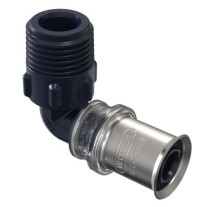 Wavin Winkel Tigris K5 25mm x 3/4'' AG, 90 Grad 3079779