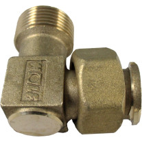 Wolf Fitting Winkelstück 3/4''AG - 3/4''M, für CSK 2070278