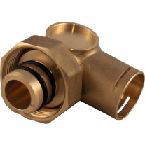 Wolf Kreuzstück 1 1/2''- 1xDN25 Steckverbindung kpl., für COB 2070667