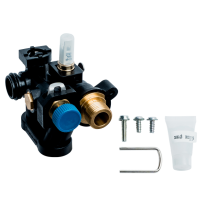 Wolf Hydraulik GTC Warmwasserblock mit Disconnecteur 2074618