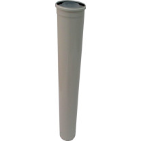 Wolf Luft-/Abgasrohr DN80/125 L:1000 für Fassade 2600528