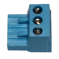 Wolf Gegenstecker 3-polig lichtblau für WPM-1 2744922