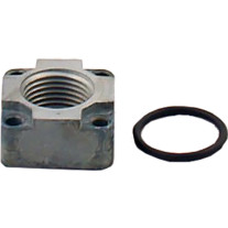 Wolf Gerader Flansch für GKV inkl. O-Ring 2796135
