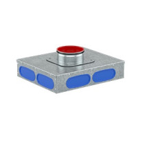 Kermi x-well Verteiler VMF1, flach NW125, 8-fach Y2201075018K