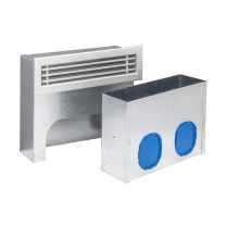 Kermi x-well Wand-Luftauslass mit Metallgitter, für Luftkanal 75/92 Y2202000004K
