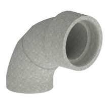Kermi x-well EPP-Bogen inkl. Muffe NW 180/15, 90Grad (2x 45Grad) Y2301180002K