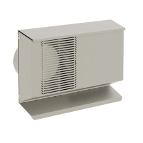 Kermi x-well Wetterschutzgitter, doppelt NW 160, waagrecht, RAL9016 Y2401160004K
