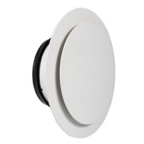 Kermi x-well Zu-/Abluftdurchlass SEA401 NW125, rund für Decke, weiß Y2403125015K