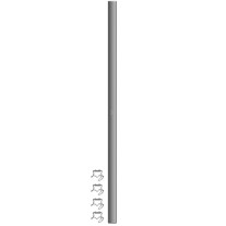 Kermi seitliche Abdeckung Verteo für Typ 20/21 BH: 2000mm ZA01550003
