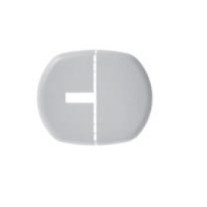 Kermi Blende für Konsolenfuß weiß, Fertigbodenmontage, Rohr 30x10mm ZB00290001