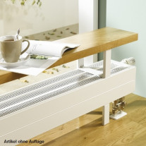 Kermi Bankkonsole Konvektor Typ54/55 L= 253 H =250, weiß ZB00350009