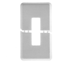 Kermi Abdeckblende für Standkonsolenfuß Rohbodenmontage, weiß, 30x10mm ZB01190001
