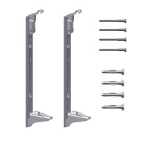 Kermi Wandschienen-Set BH 200 für Planflachheizkörper Typ 33 ZB02970018