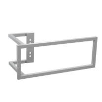 Kermi Handtuchbügel rechteckig S600 Größe: 286 x 110mm, Strukturweiß ZC01160001