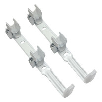 Zehnder Set SMB Wandkonsole, weiß, 2xSMB 50 für Charleston-Heizkörper-Höhe 485 bis 678mm 173541