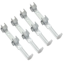 Zehnder Set SMB Wandkonsole, weiß, 4xSMB 30 für Charleston-Heizkörper-Höhe 300 bis 369mm 173721