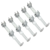 Zehnder Set SMB Wandkonsole, weiß, 5xSMB 40 für Charleston-Heizkörper-Höhe 370 bis 484mm 173831