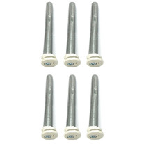 Zehnder Set BKE, 6x BKE 160mm verzinkt, Kunststoff weiß 766632