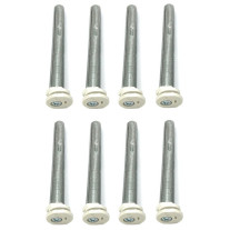 Zehnder Set BKE, 8x BKE 160mm verzinkt, Kunststoff weiß 766832