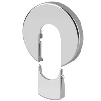 Zehnder Rosetten 18mm 45mm, Rohrdurchmesser 18mm, chrom 816308