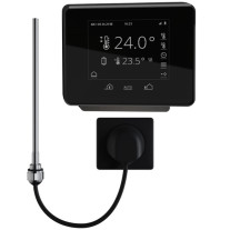 Arbonia Heizeinsatz WRX 300W, SK1, schwarz RAL9017, AC 230V ZE03150037