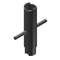 Kermi kv-Einstellschlüssel Metall ZV00350001