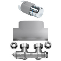 Arbonia Ventilhahnblock-Kombiset Eckform ZV03090001