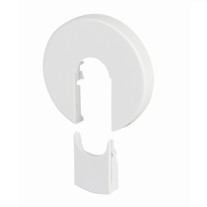 Zehnder Rosetten 12mm 45mm, Rohrdurchmesser 12mm, weiß 816261