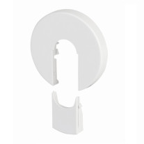 Zehnder Rosetten 14mm 45mm, Rohrdurchmesser 14mm, weiß 816271