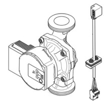 Buderus Pumpe Para 30-180/7-50/SC 9H und Kabel 8738808550