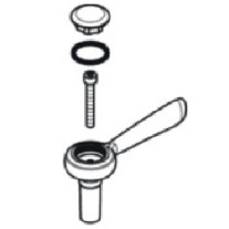 Hansgrohe Axor Montreux Hebelgriff warm/kalt, chrom 16691000