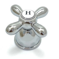 Hansgrohe Warmwasserkreuzgriff Axor Carlton für 2-Griffarmaturen chrom 17292000