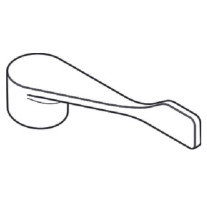 Hansgrohe Griff Axor Citterio Spültischmischer, chrom 39891000