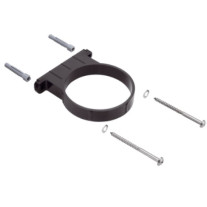 Hansgrohe Axor Halteelement schwarz mit Befestigungsteilen 40215610